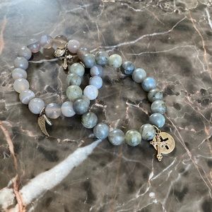 Beautiful Omi  stretch beaded bracelets